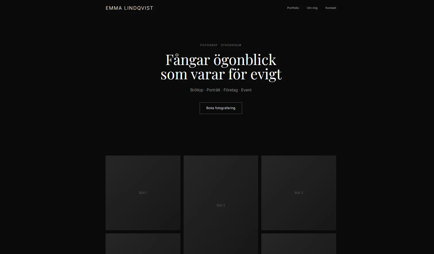 Fotograf Portfolio